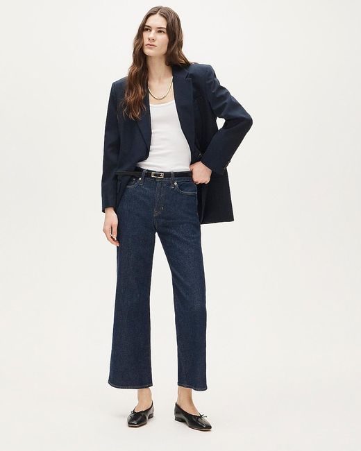 J.Crew Blue Slim-Wide Jean