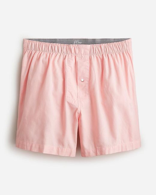 J.Crew Pink Boxer Shorts for men