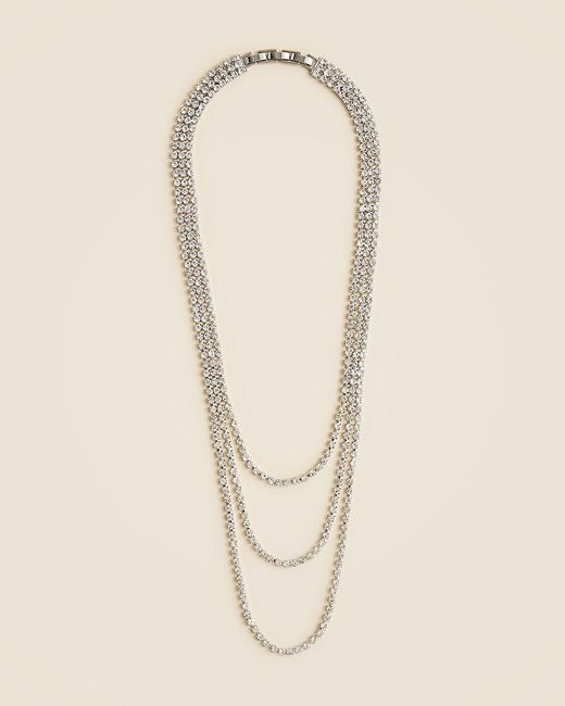 J.Crew Black Layered Necklace