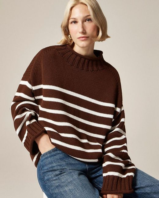 J.Crew Brown 2025 Rollneck Sweater