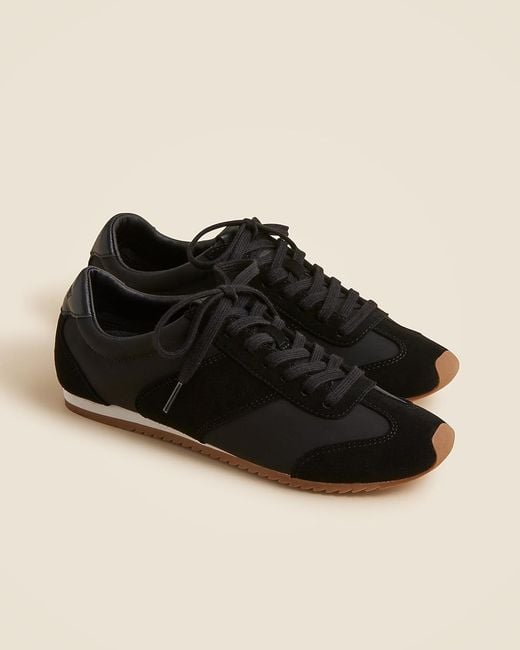 J.Crew Black Alex Eagle X Rec Sneakers