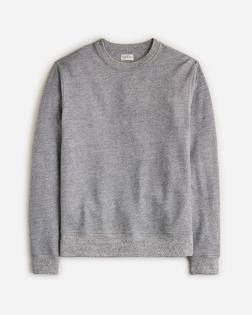 J.Crew Gray Long-Sleeve Textured Sweater-Tee for men