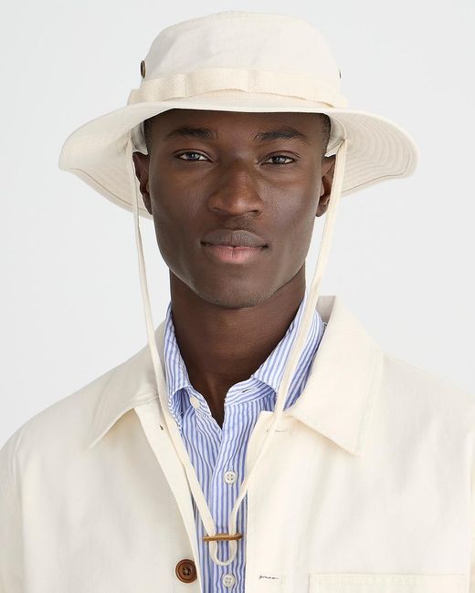 J.Crew Natural Boonie Hat for men