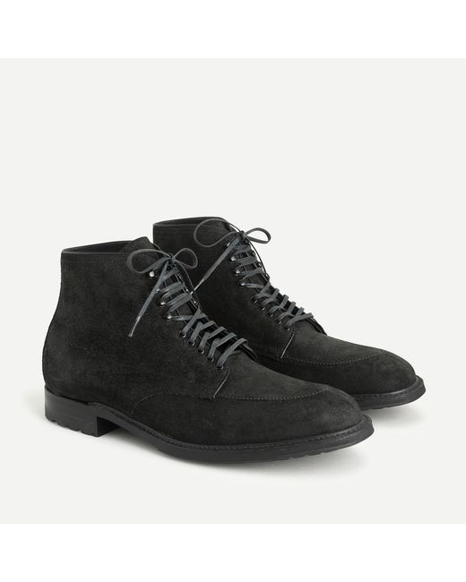 Alden Black ® For J.crew Suede Algonquin Boots for men