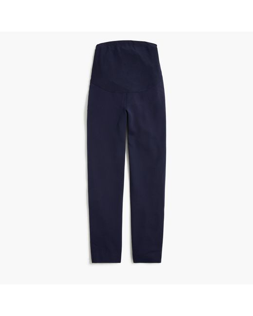 J.Crew Synthetic Maternity Jamie Pant in Navy (Blue) Lyst