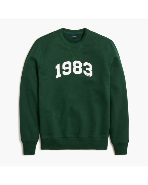 J.Crew Green 1983 Sweatshirt for men