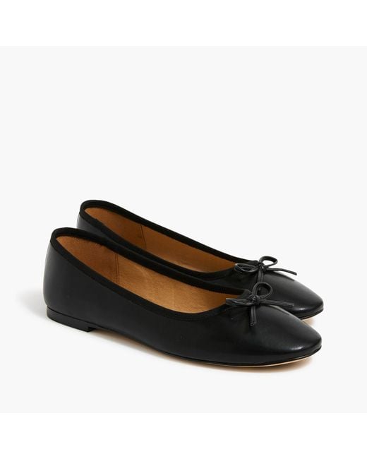 jcrew black flats