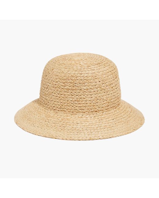 J.Crew Raffia Bucket Hat in Natural Lyst