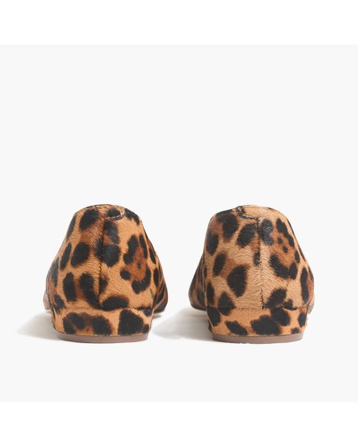 j crew leopard flats