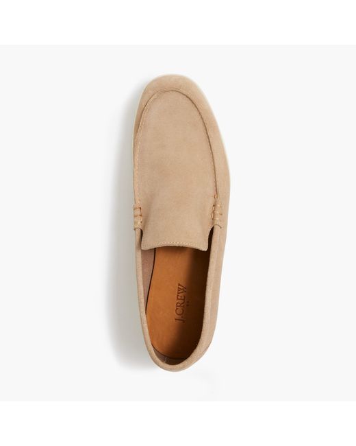 J.Crew Boat Shoes in Natural for Men Lyst