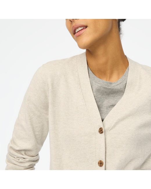 J crew hot sale gray cardigan