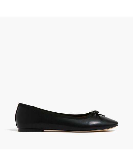 jcrew black flats