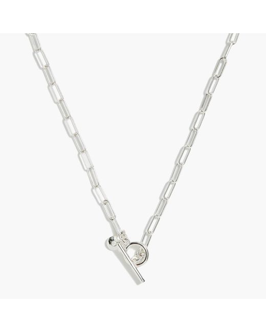 J crew 2024 paper clip necklace