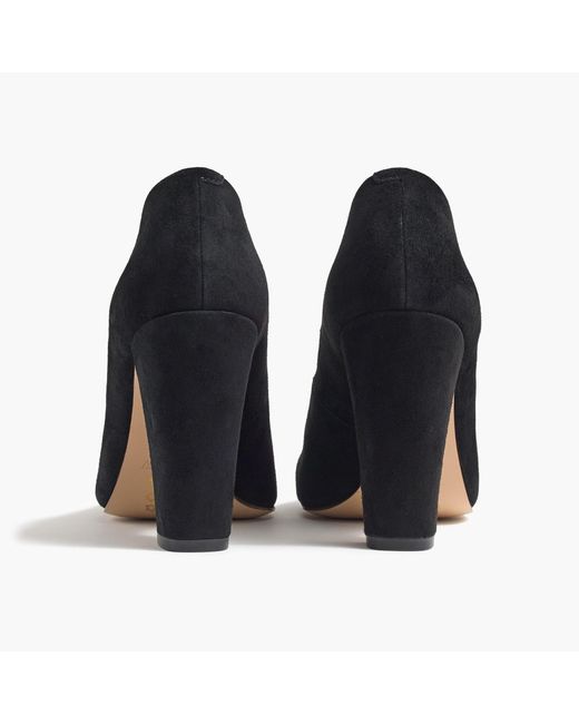 j crew olive suede pumps