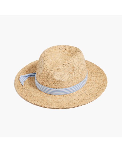 J.Crew Straw Hat in Natural Lyst