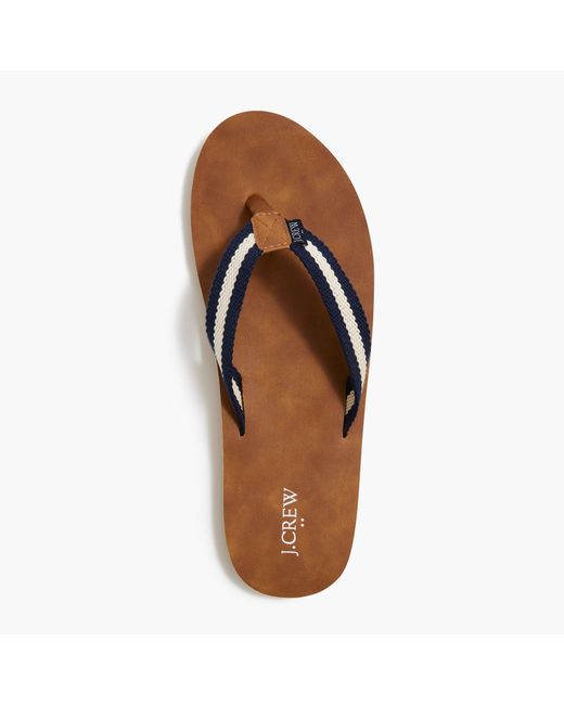 J crew flip flops mens sales