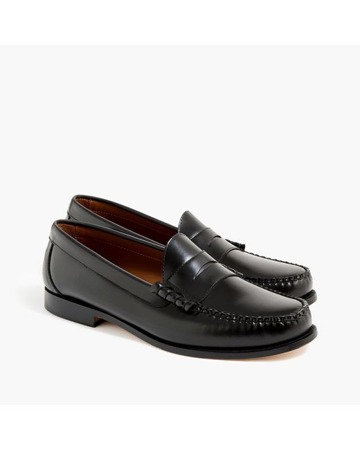 J.Crew Penny Loafers in Black for Men Lyst