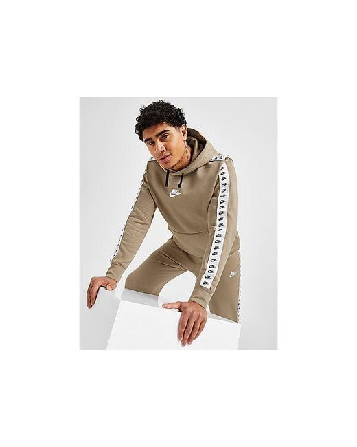 Nike tape hoodie grey best sale