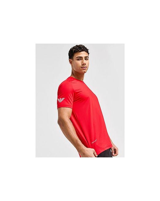 EA7 Red Tennis T-shirt for men