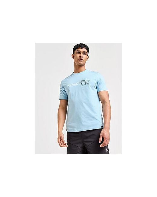 MONTIREX Blue Global T-shirt for men