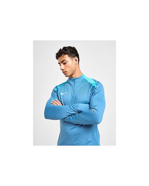 Nike Blue Strike 1/4 Zip Top for men