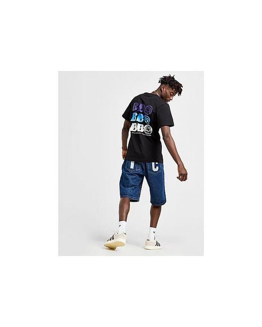 BBCICECREAM Black Astro Fade T-shirt for men