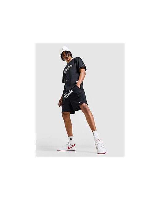 Nike Black Logo Mesh Shorts for men