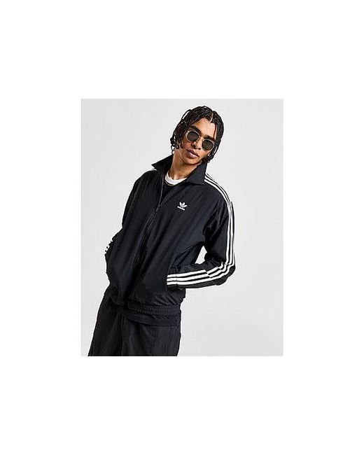 Felpa Woven Firebird di Adidas Originals in Black da Uomo