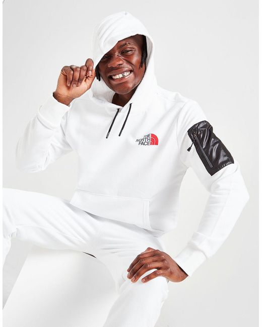 The North Face Bondi Small Logo Hoodie in White for Men | Lyst UK