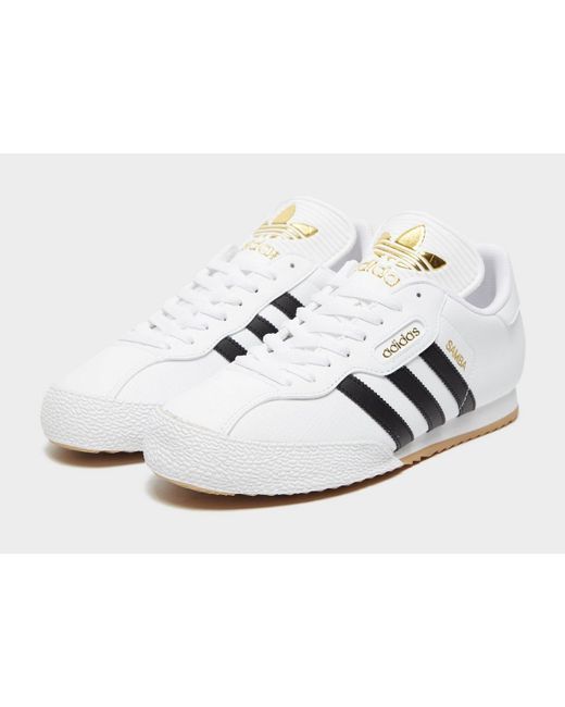 adidas super samba white