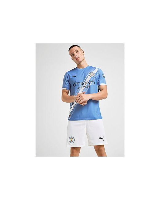 Pantaloncino Ufficiale Manchester City FC 2025/26 di PUMA in Blue da Uomo