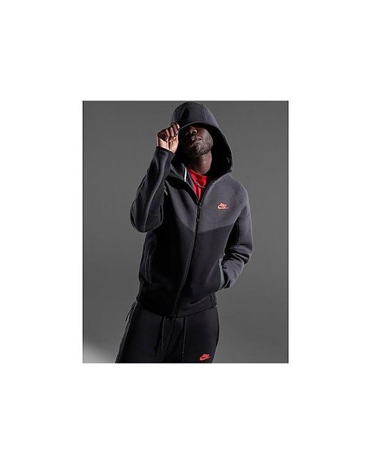 Sweat ˆ Capuche Tech Fleece Full Zip Nike pour homme en coloris Black