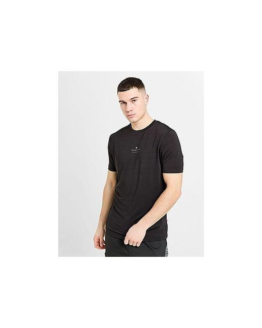 Cruyff Black Advance T-shirt for men