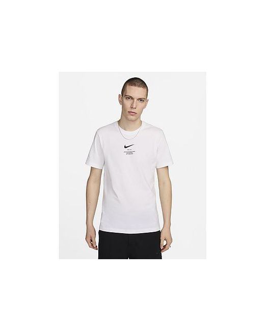 Nike Black Swoosh T-shirt for men