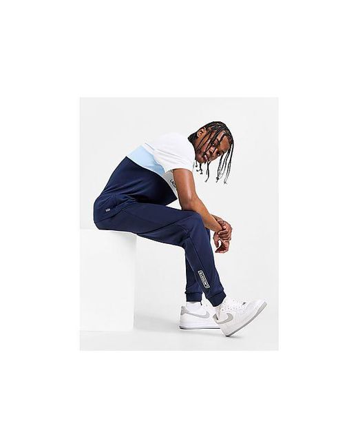 Lacoste Blue Poly Cargo Track Pants for men