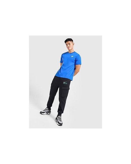 Athletic Fleece Cargo Joggers Nike pour homme en coloris Black