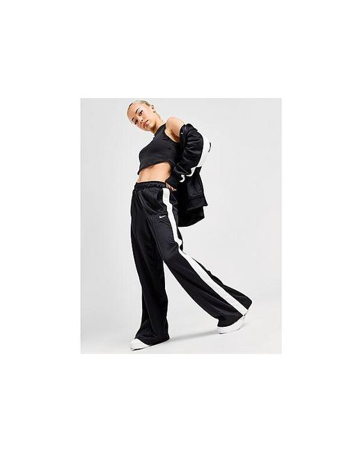 Nike Street Wide Leg Track Pants in Black