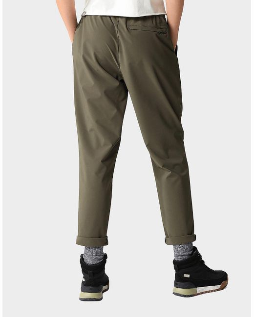 The North Face Never Stop Wearing Ankle Trousers in Green