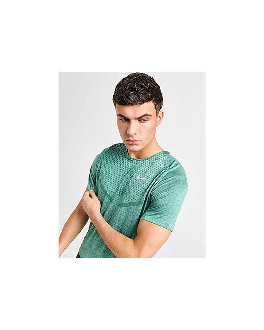 Nike Green Techknit T-shirt for men