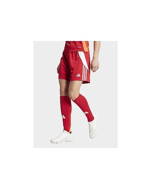 Adidas Red Tiro Essentials Shorts