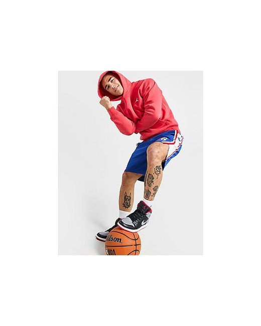 Short NBA Philadelphia 76ers Swingman Nike pour homme en coloris Red