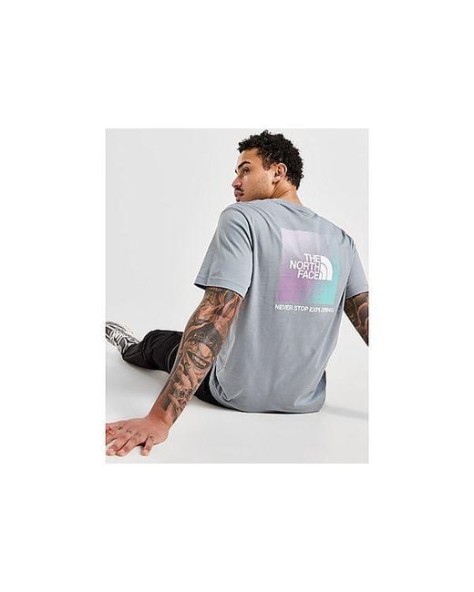 The North Face Black Faded Box T-shirt for men