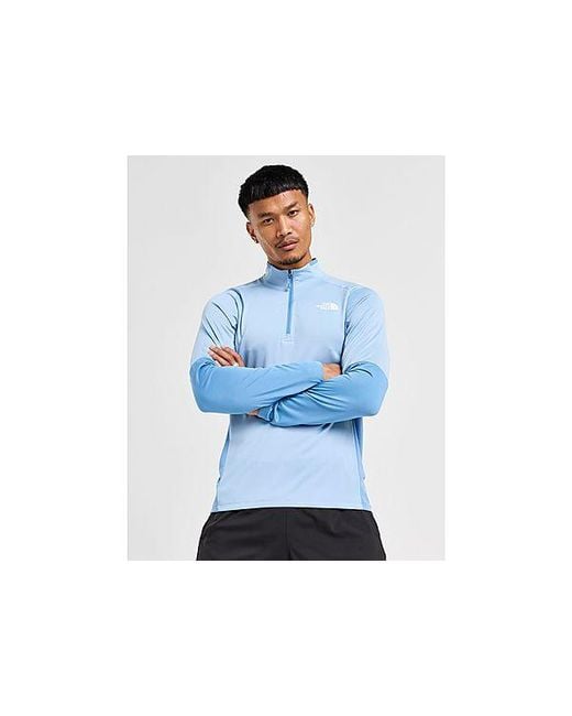 The North Face Black Performance 1/4 Zip Top for men