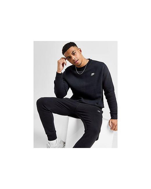 Nike Black Foundation Crew Sweatshirt for men