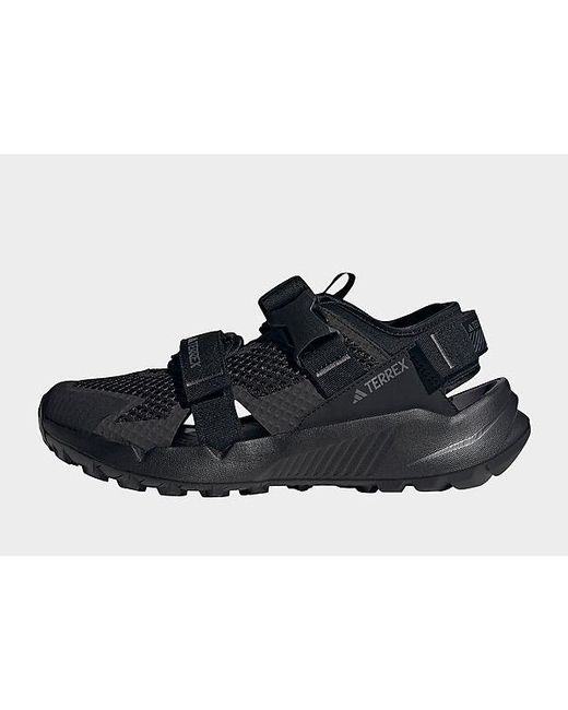 Adidas Black Terrex Hydroterra At Sandals for men