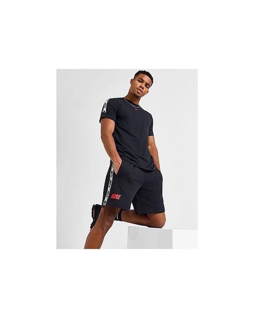 Nike Black Repeat Tape Shorts for men