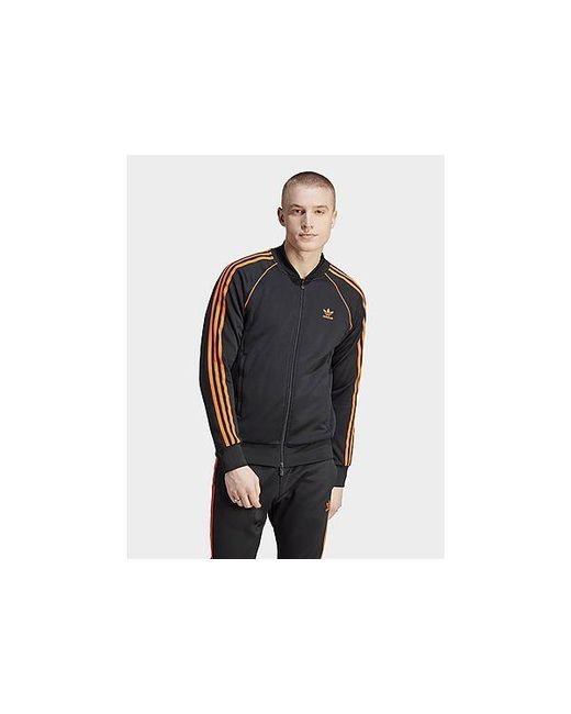 Adidas Originals Black Adicolor Classics Sst Track Jacket for men
