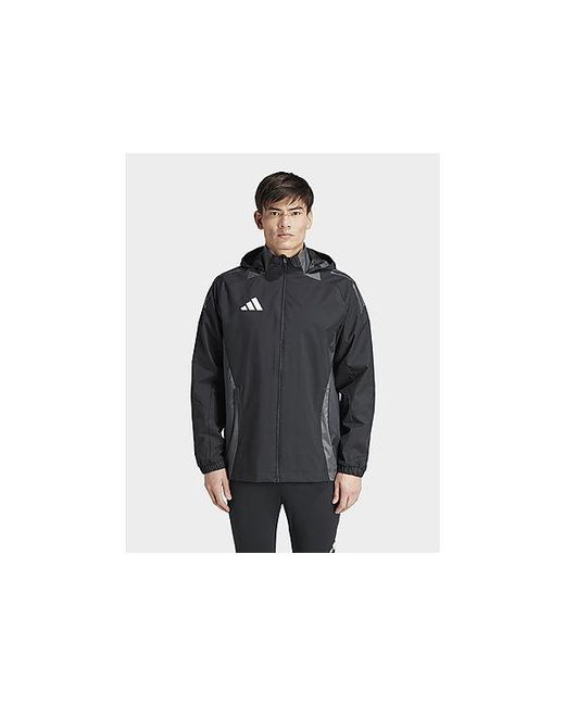 Adidas Black Tiro 24 Competition All-weather Jacket for men