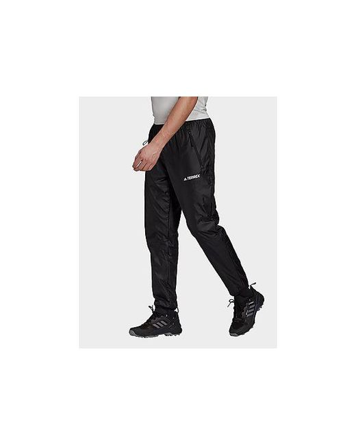 Adidas Black Multi Primegreen Windfleece Pants for men