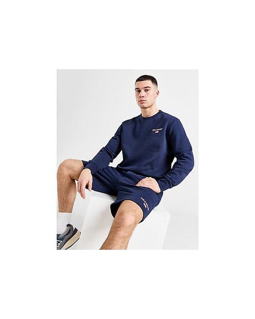 Polo Ralph Lauren Blue Sport Logo Fleece Shorts for men